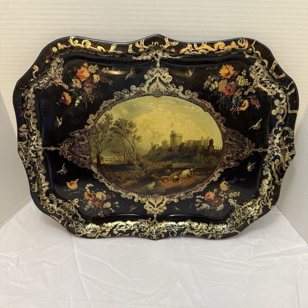 Royal Collection Windsor Castle Tray Victorian Style Made In Engl Frogmore House